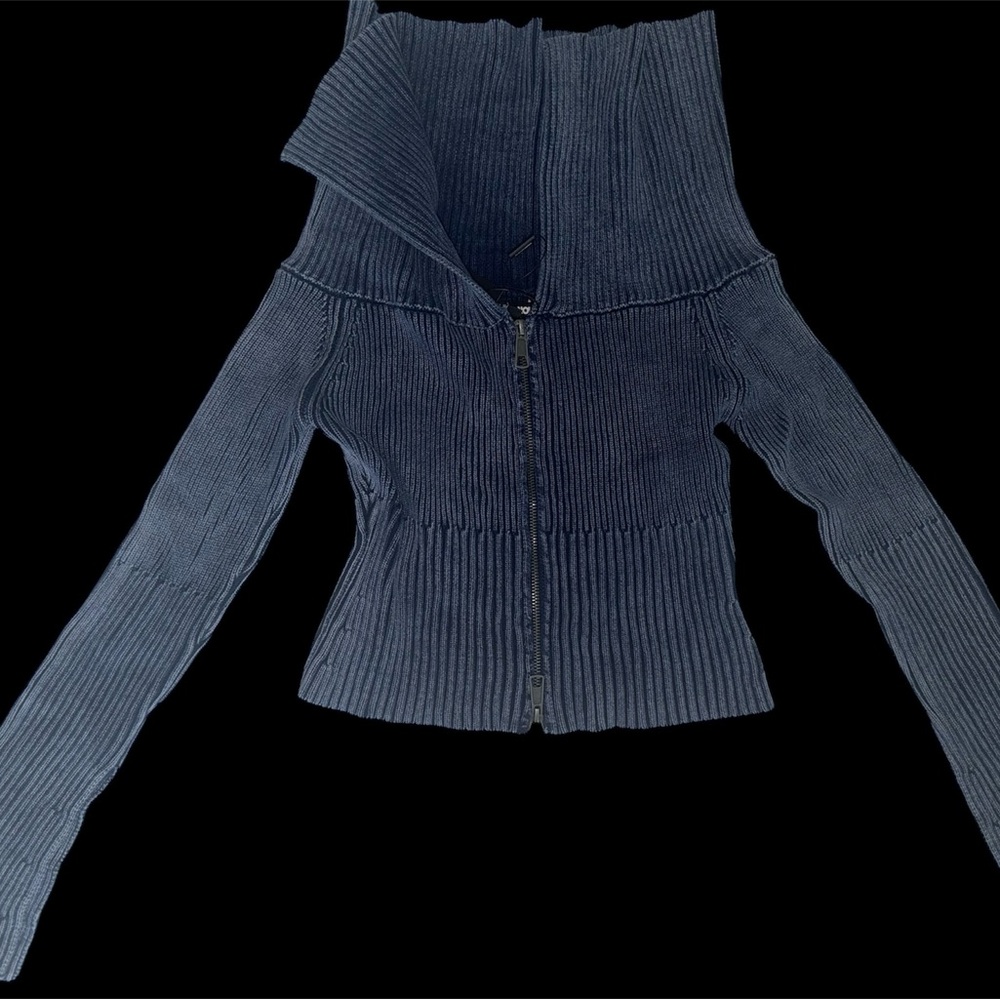 Knitted Woman Cardigan Sweater